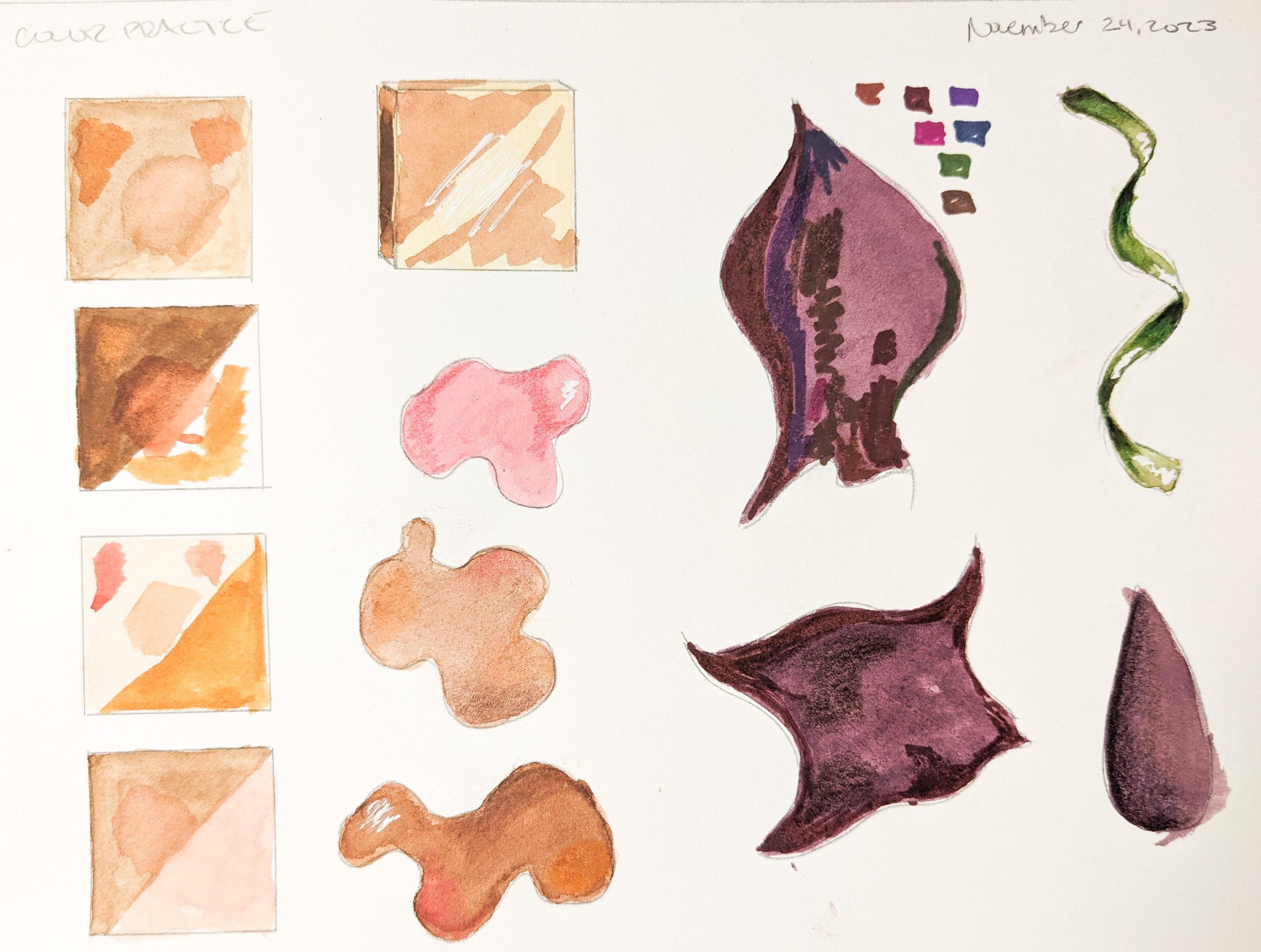 Sketchbook: Color Practice