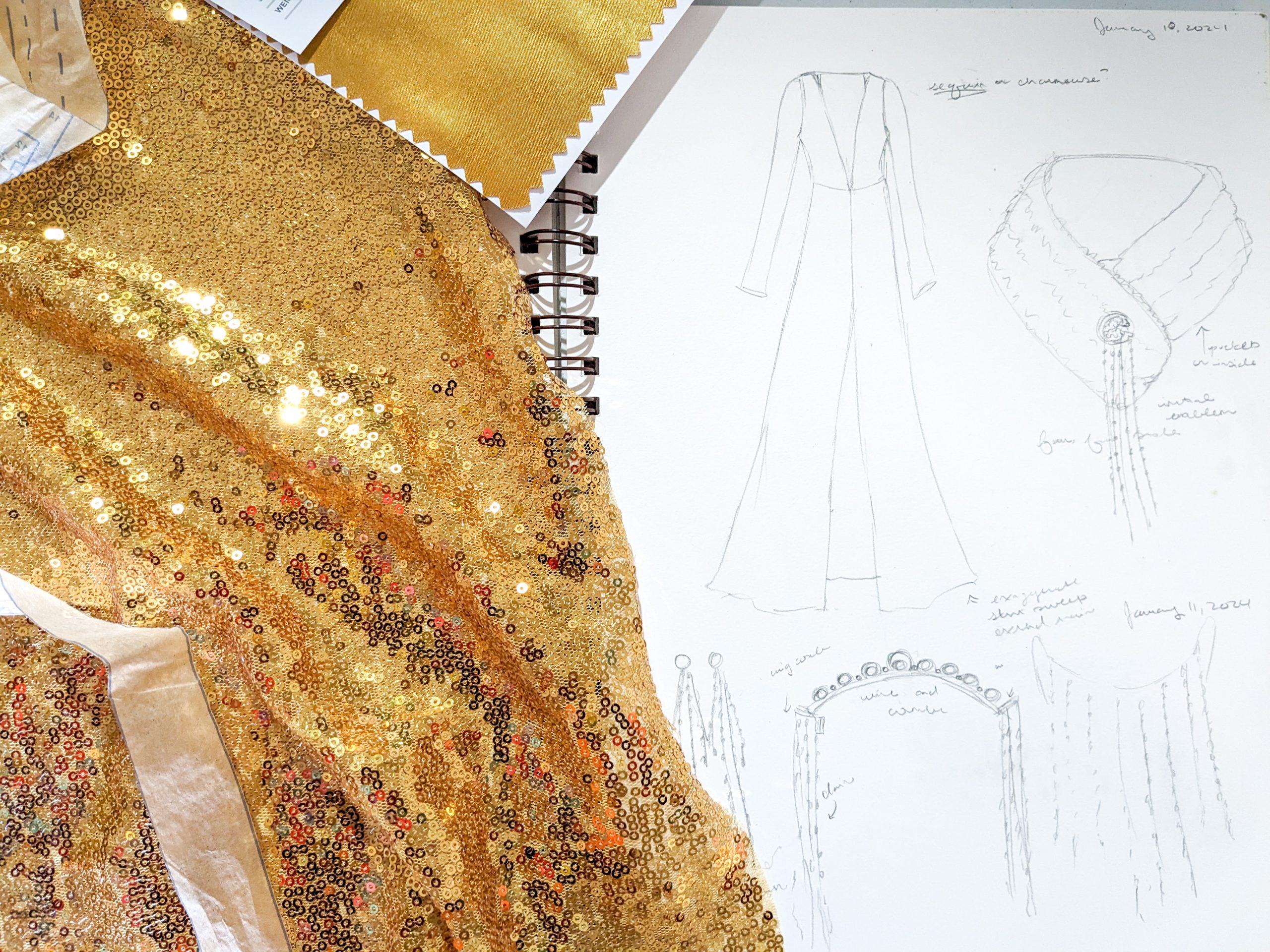 2024 Birthday Gown | Design Process