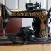 Singer Model 66 Sewing Machine and Oak Case